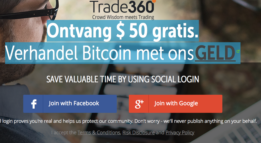 Gratis $50 bitcoin startkapitaal van onlinehandelen.com