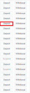 deposit and withdraw binance