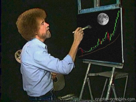 bitcoin to the moon meme