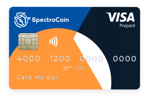 Spectrocoin crypto credit card